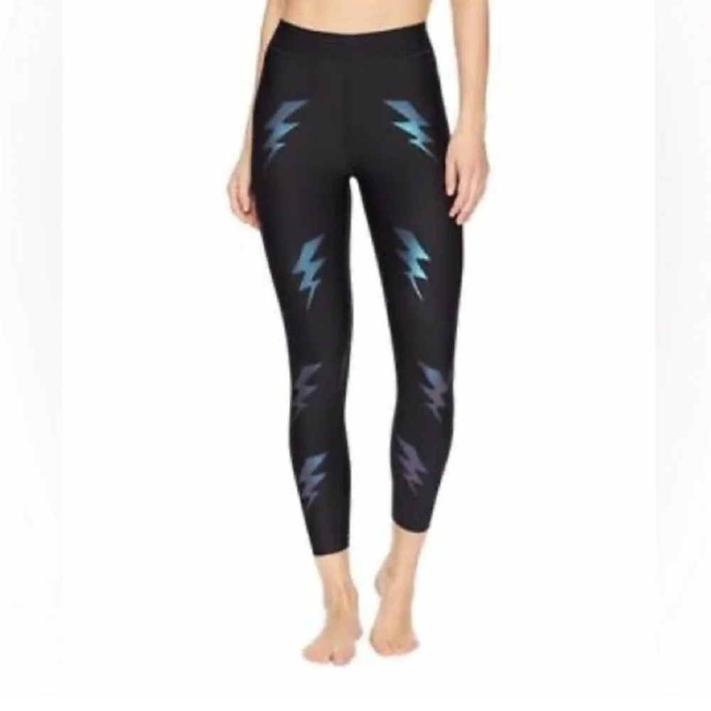 ULTRACOR Bolt Legging Black Nero Moon High Rise Lightning Bolt Lightning Medium